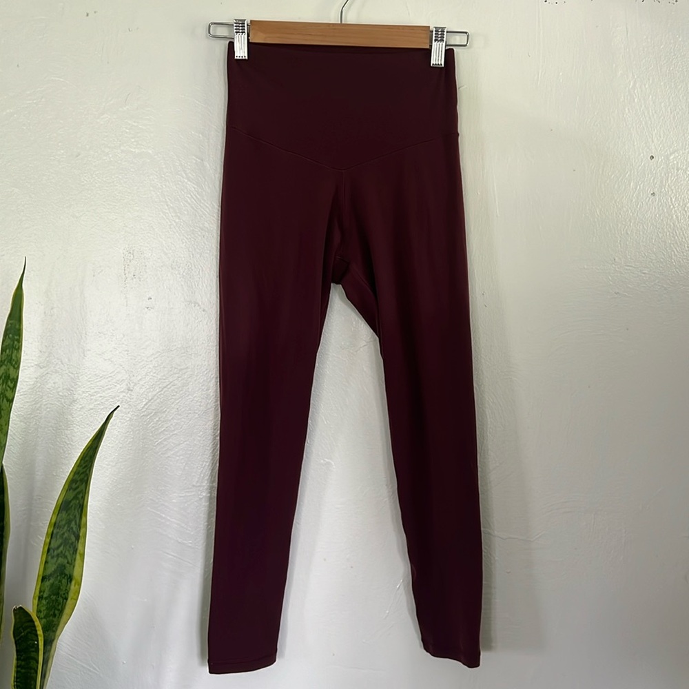 Offline by Aerie Cranberry 7/8 Hi-Rise Leggings